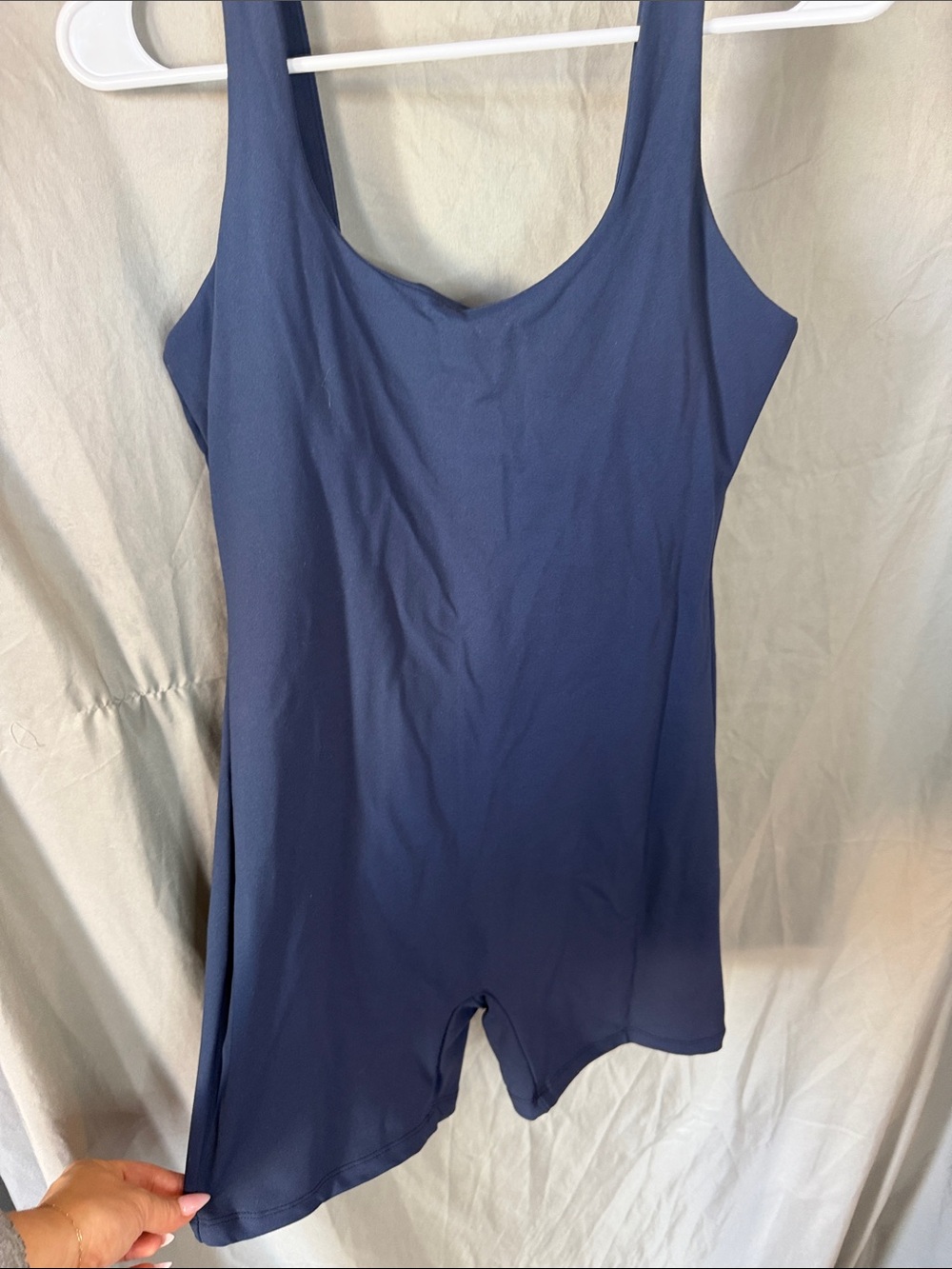 Women’s Navy Sleeveless Romper Jumpsuit